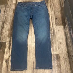 Levi’s 514 men’s blue jeans. Size 36x32